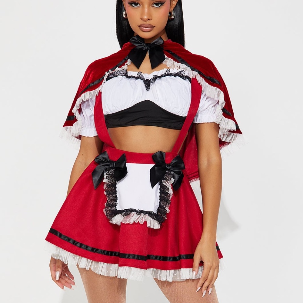 Fashion Nova Red Riding Hood Cute Costume